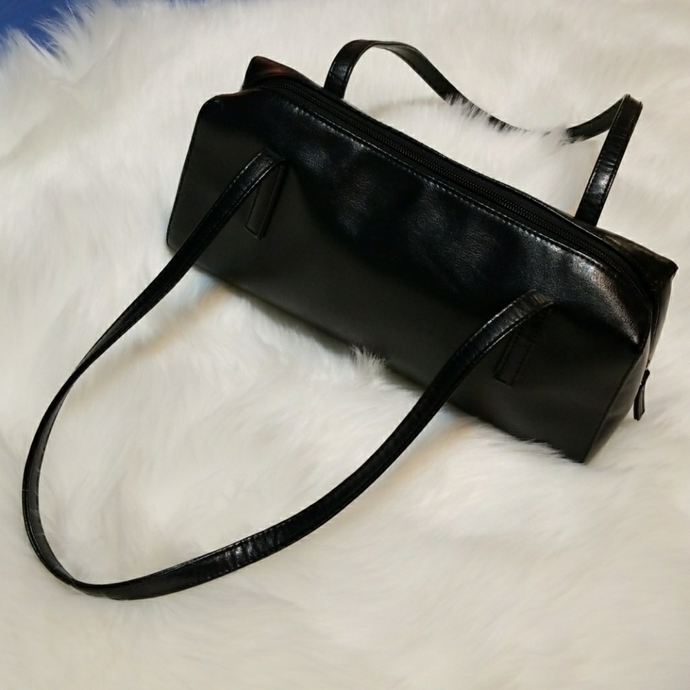 🔴 Black Shoulder Bag - Perllini.